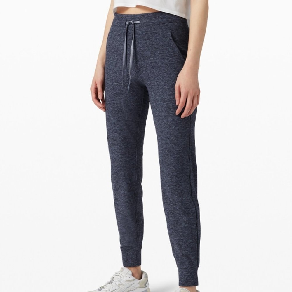 LULULEMON Ready To Rulu Pant Heather Deep Navy 10